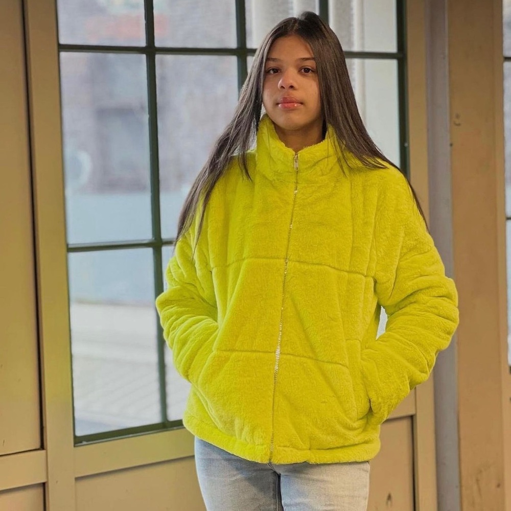 Puffy coat 💚